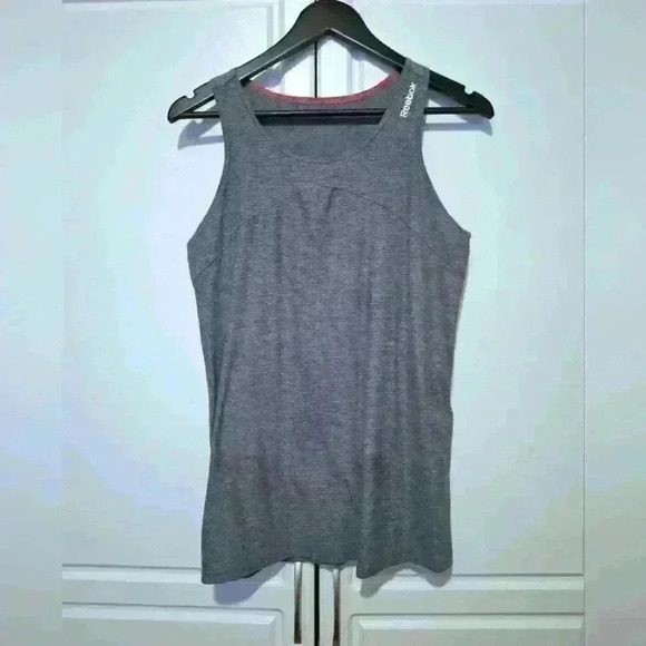 Reebok Womens Athletic Tank Top Gray Medium - Picture 8 of 8